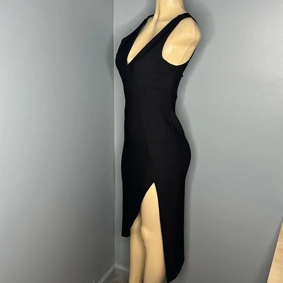 Abercrombie&Fitch plunge v-Neck midi dress size S - Picture 5 of 8